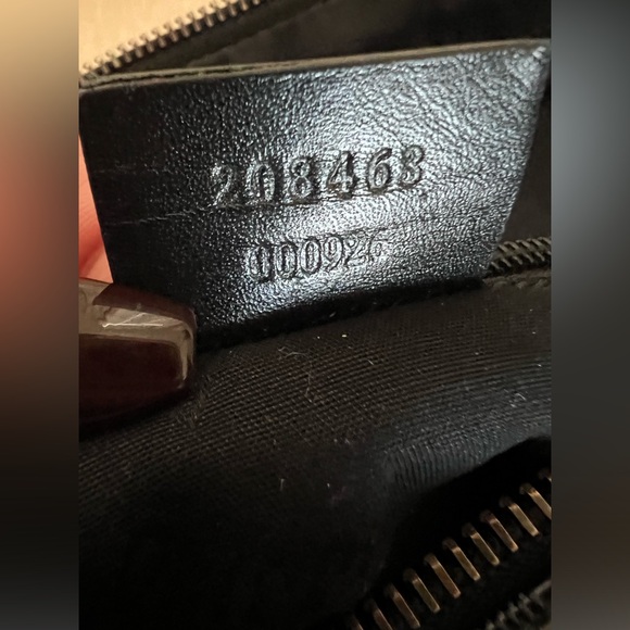 GUCCI Authentic w COA GG  bag missing strap preloved condition w lock key - Picture 14 of 16